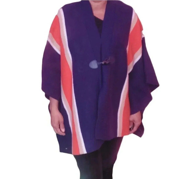 Tommy Hilfiger Poncho Sz OS - Picture 2 of 15